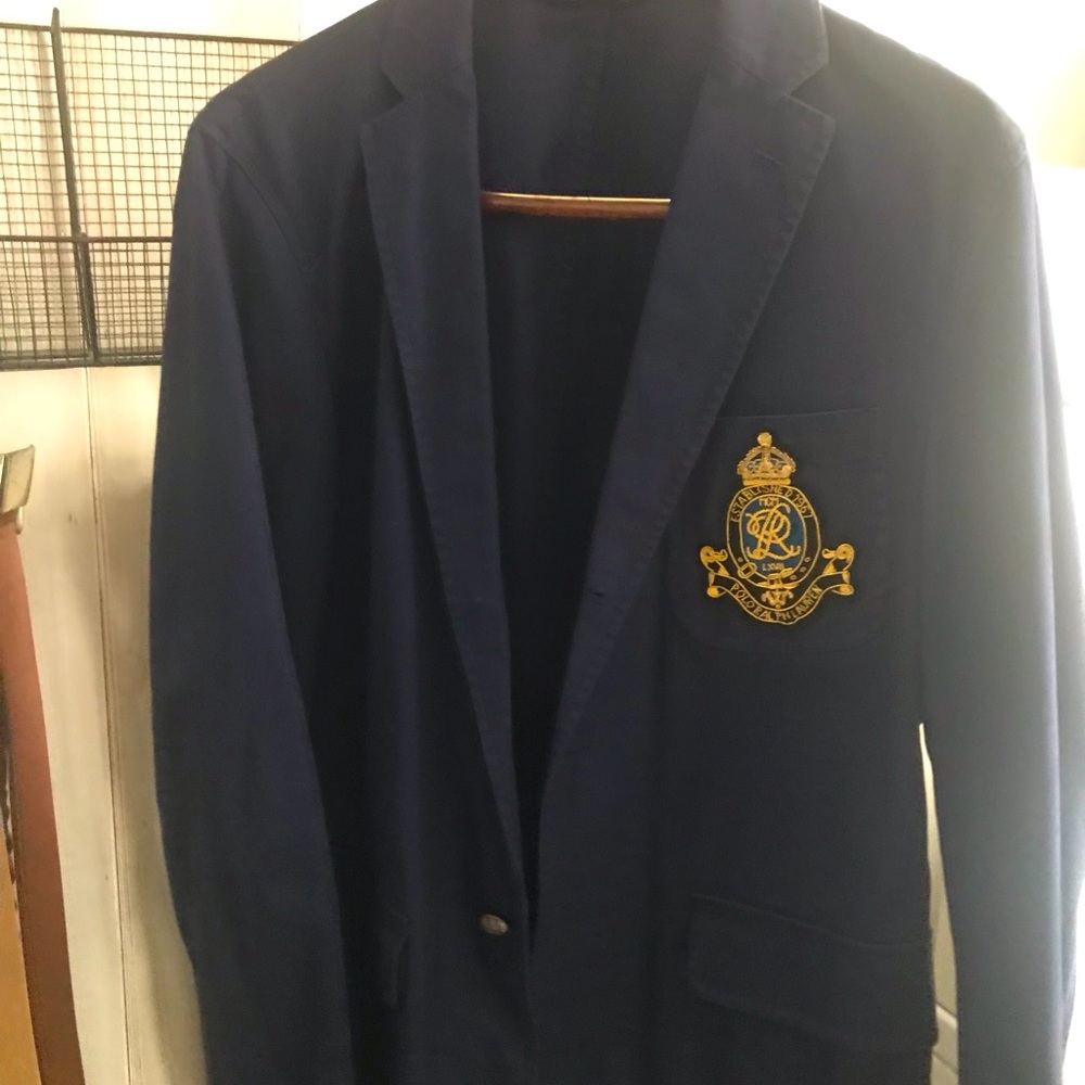 Ralph Lauren sport coat.